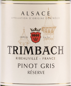 Trimbach Pinot Gris Reserve 2018